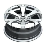 12 Inch Automotive Wheel 6 Hole Silver Machine Face PCD 108 Fashion Design Fit for Light Truck - Image 3