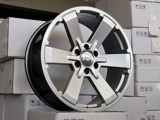 12-Inch-Automotive-Wheel-6-Hole-Silver-Machine-Face-PCD-108-Fashion-Design-Fit-for-Light-Truck 12 Inch Automotive Wheel 6 Hole Silver Machine Face PCD 108 Fashion Design Fit for Light Truck - Image 1