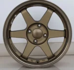 15-18 Inch 6 Spoke Brozen Mag Aluminum Alloy Wheel Rims 4/5/6 Hole - Image 2