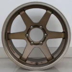 15-18 Inch 6 Spoke Brozen Mag Aluminum Alloy Wheel Rims 4/5/6 Hole
