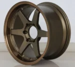 15-18 Inch 6 Spoke Brozen Mag Aluminum Alloy Wheel Rims 4/5/6 Hole - Image 4