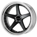 15 16 17 18 Inch Customized Gunmetal Wheel Rim High Polished Split-Spoke Design Forged Alloy Wheels 5X100 5X108 5X120 5X127