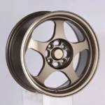 15/16/17inch JDM Racing Black Alloy Sport Car Wheels Rims