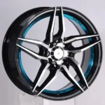 15-18inch Five Stars Red Blue Bronze Llantas Aluminum Car Wheel Rim - Image 2