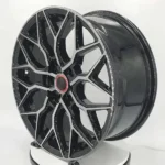 Oy17199 15-20 Inch 5 Hole 5X120/114.3 Black Machine Matt Black Casting Alloy Wheels - Image 3