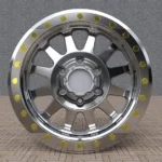Oy17199 15-20 Inch 5 Hole 5X120/114.3 Black Machine Matt Black Casting Alloy Wheels - Image 4