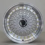 15inch/17inch Alloy Rim PCD8*100/114.3 Hub73.1mm Silver Spokes Alloy Car Wheels for Porsche - Image 4