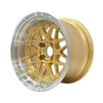 15inch 4*100*108 Top Sale Gold Rim Wheel for Passenger Aftermarket Car - Image 3