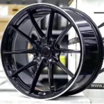 16 17 Inch 5X114.3 Black Color Alloys Aluminum Car Passenger Rims Wheels for Rays CE28 - Image 2
