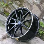 16 17 Inch 5X114.3 Black Color Alloys Aluminum Car Passenger Rims Wheels for Rays CE28 - Image 3