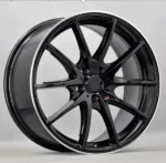 16 17 Inch 5X114.3 Black Color Alloys Aluminum Car Passenger Rims Wheels for Rays CE28 - Image 4