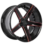 16-20 Inch Aluminum Alloy Replica Rims Custom Offset Backspacing - Image 4