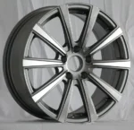 17 Inch 17X7 4X4 Alloy Wheel Gun Grey PCD 4*100 5*100~114.3 Rims - Image 2