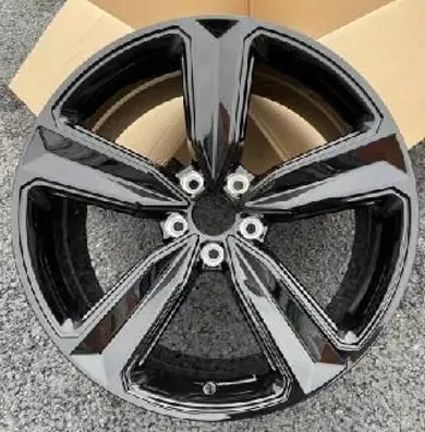 18 19 20 Inch Casting Forged Wheels 5X112 Gloss Black Machined Face Car Wheels for Audi A4 A6 A8 Q4 Q7 Q8 S8