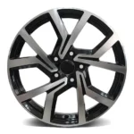 18X7.5 19X8 5X112 Auto Alloy Wheel Rims Oy17070 Black 5 Hole 7.5j 8j Multi Spoke Casted Wheel