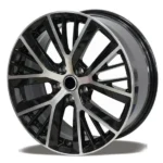 18X7.5 19X8 5X112 Auto Alloy Wheel Rims Oy17070 Black 5 Hole 7.5j 8j Multi Spoke Casted Wheel - Image 3