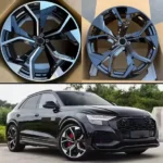19-23inch 5X114 Multi-Spoke Matte Black Forged Alloy Car Wheels - Image 3