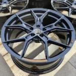 19-21 Inch Custom Forged Aluminum Alloy Rims 5X112/114.3/120 Gloss Black - Image 2