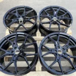 19-21 Inch Custom Forged Aluminum Alloy Rims 5X112/114.3/120 Gloss Black