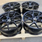 19-21 Inch Custom Forged Aluminum Alloy Rims 5X112/114.3/120 Gloss Black - Image 4