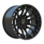19 Inch Matt Black/Silver Car Disks Flow Form 6*139.7 Aftermarket Alloy Rims for Offroad/SUV Cars - Image 3