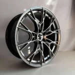 5 Holes 19 Inch Black Bronze Alloy Car Wheels - Image 2