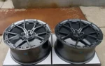 5 Holes Black Hyper Bronze Lip Aluminum Alloy Car Wheel - Image 4