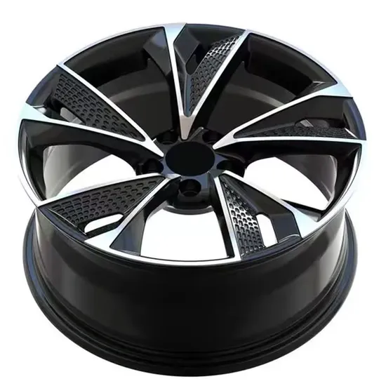 5-Holes Black Replica Aluminum Alloy Car Wheel