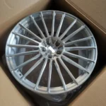 5 Holes Passenger Car Rims Colorful Machined Lip Alloy Wheel - Image 2