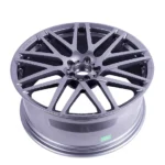 5 Holes Silver Aluminum Alloy Car Replica Wheel Rims - Image 3