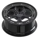 5 Holes Off-Road Alloy Wheels Carbon Fiber Cover - Image 3