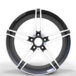 5 Spoke Wheel Spacer 5X120 Custom Center Cap Frged Alloy Wheels for Gtr Sports