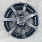 7 Spokes 5 Holes Standard T6061 Aluminum Alloy Car Wheel Rims - Image 2