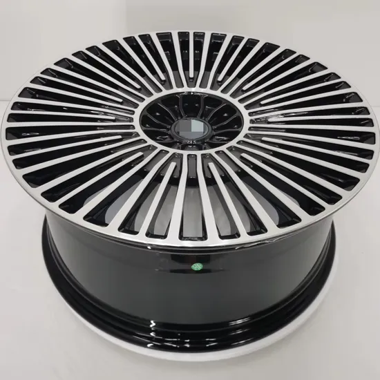 A356 Aluminum Alloy 6 Holes Black Machined Face Car Wheel Rim