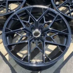 A356 Aluminum Alloy Material Black Color Car Wheel 5 Holes Aftermarket Wheel Rim - Image 2