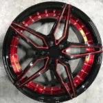 AC01 Staggered Aftermarket Car Wheel Gloss Black Red Inner Deep Concave 19 20 21 22 Car Rim Alloy Wheels - Image 4