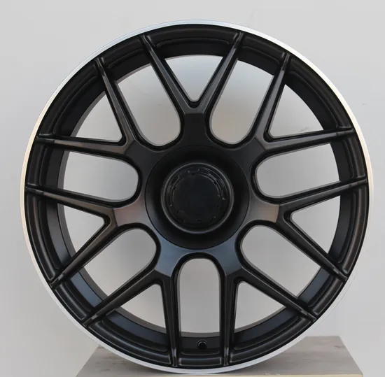 Alloy Wheel Rim Black Half Machined Face 5 Holes Wholesale Aluminum Alloy Wheel Rim