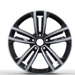 Alloy Wheel Rims 17 Inch 5X112 Oy17062 Auto Parts Black Steel Wheel Hub Car Wheel Car Accessories Low Pressure Cast - Image 2
