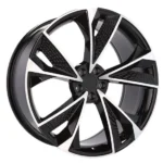 Alloy Wheel Rims 17 Inch 5X127 Matte Black Machined Face Oy17064 Customized