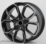 Alloy Wheel Size 17X7 18X8 19X8.5 PCD 5X112 Oy17108 Car Rims Black Machine Face - Image 3