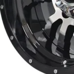 Alloy Wheels 15inch Car 5/6holes Black Aluminum Cold Multi-Spoke 4X4 SUV Wholesale Cast Rims