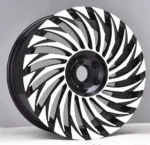 Aluminum Alloy Gravity Casting Car Wheel Rim, a Variety of Processes, 5 Holes Silver Machined Face Car Wheel - Image 4