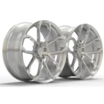 Auto Parts Car Wheel 5 Holes White Painting Aluminum Alloy Car Wheel Durable Car Wheel - Image 4