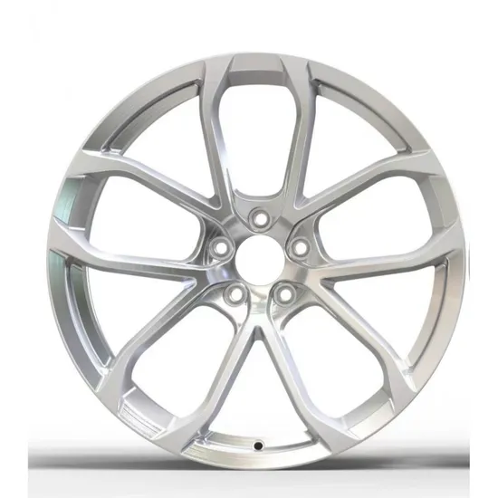 Auto Parts Car Wheel 5 Holes White Painting Aluminum Alloy Car Wheel Durable Car Wheel