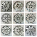 Chevrolet Silver Casting Aluminum Alloy Car Wheel Rim - Image 4