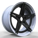 Black Forged Aluminum Alloy Wheels 18-22 Inch Rims - Image 2