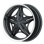 Black Forged Aluminum Alloy Wheels 18-22 Inch Rims