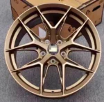 Black Bronze Silver 5 Bolt Car Wheel Rim Mag - Image 2