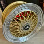 Black Gold Polished 4 Holes 14 15 16 Inch Popular Style Car Wheel Rims - Image 3