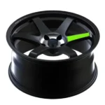 Black Green Wheels 16-24" Customizable Logo Wholesale - Image 3